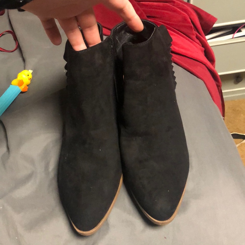 Black booties
